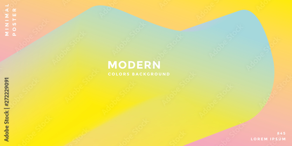 Abstract blurred gradient mesh background in bright rainbow colors. Colorful smooth banner template. Easy editable soft colored vector illustration in EPS8 without transparency. 