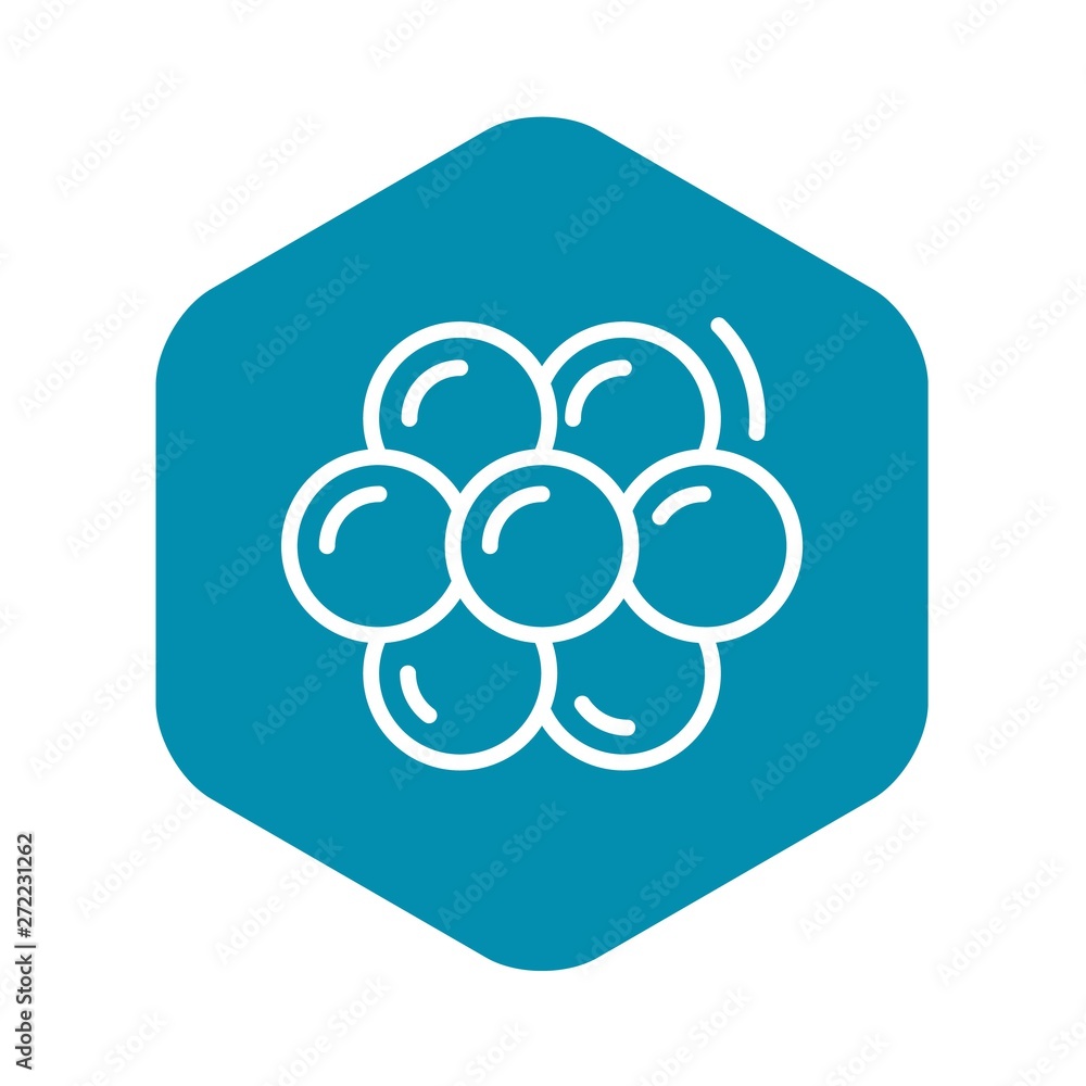 Caviar icon. Outline illustration of caviar vector icon for web design isolated on white background Caviar icon. Outline illustration of caviar vector icon for web design isolated on white background