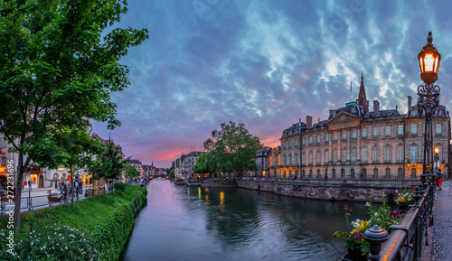 Quai des Bateliers in Strasbourg France photo