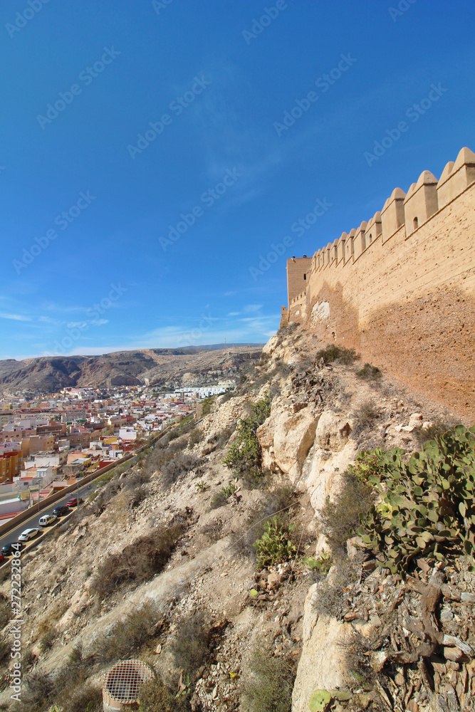 Alcazaba de Almería, Andalucía, España