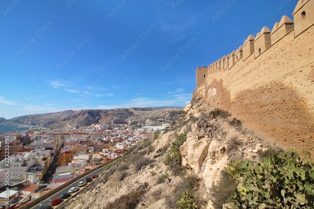 Alcazaba de Almería, Andalucía, España Alcazaba de Almería, Andalucía, España