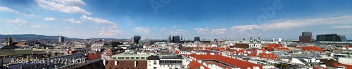 Wien Panorama vom Stephansdom nach Nord-Ost