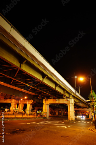 Urban landscape in Osaka 西中島周辺