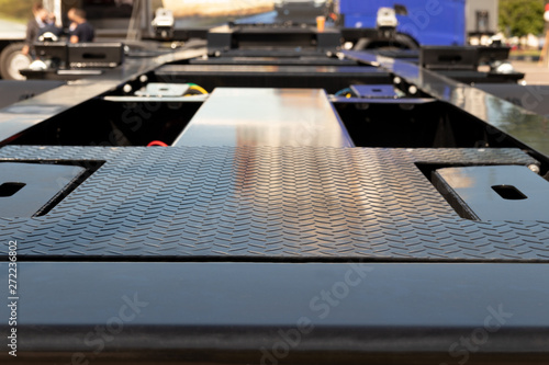 Truck underbody vehicle car chassis tire clean new