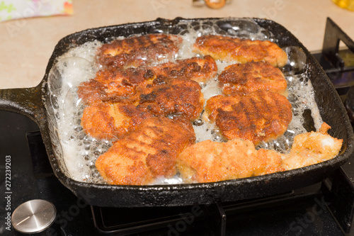 cooking nuggets from fresh chicken meat