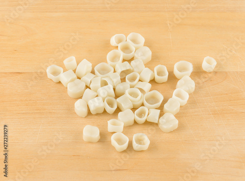 Billede på lærred variety of artificial temporary dental crowns