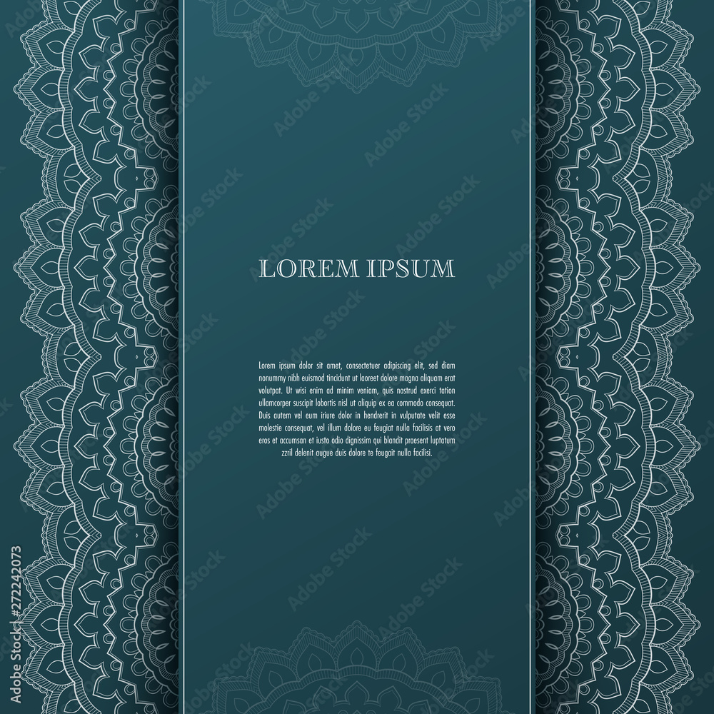 Greeting card or invitation template with filigree lace frame. Design for romantic events Greeting card or invitation template with filigree lace frame. Design for romantic events