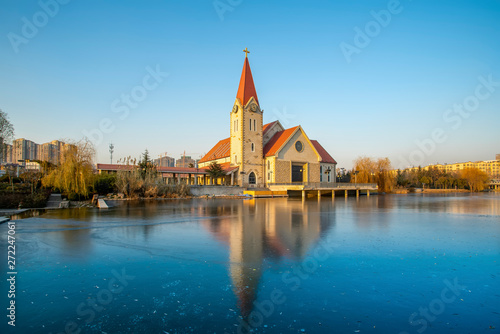 Christian Church by the River..