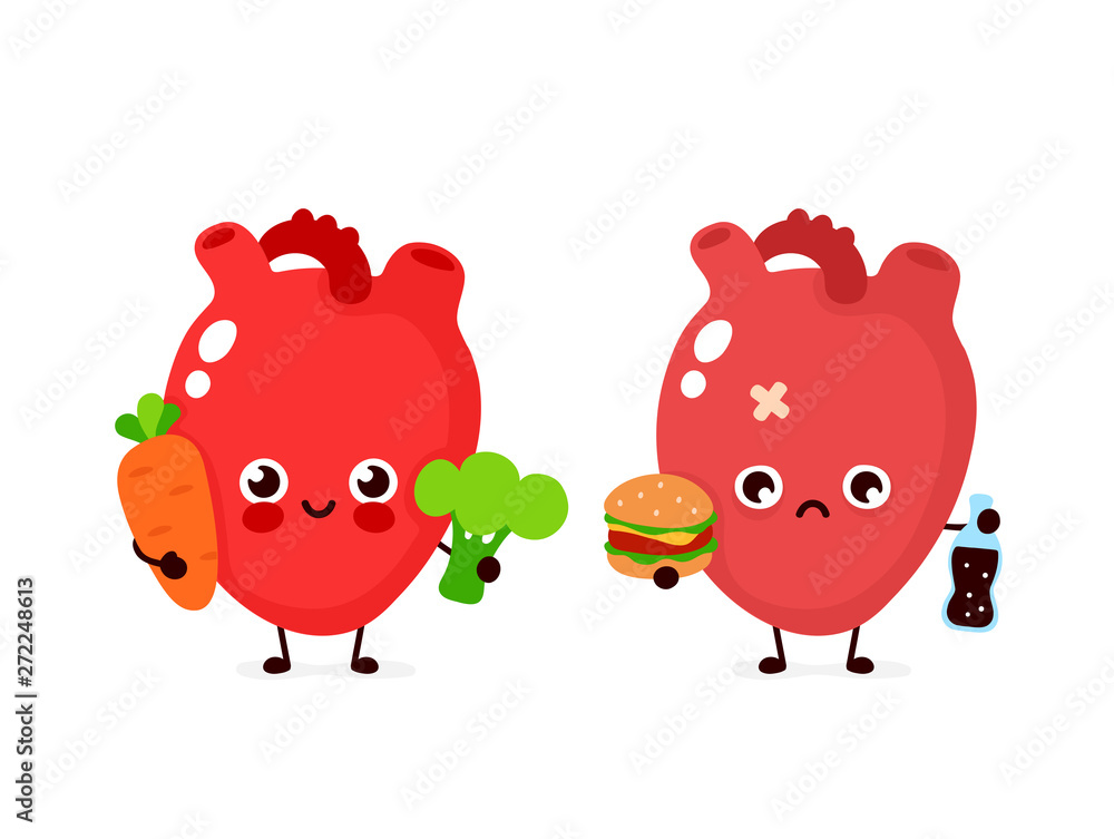 Happy cute smiling healthy with broccoli Happy cute smiling healthy with broccoli