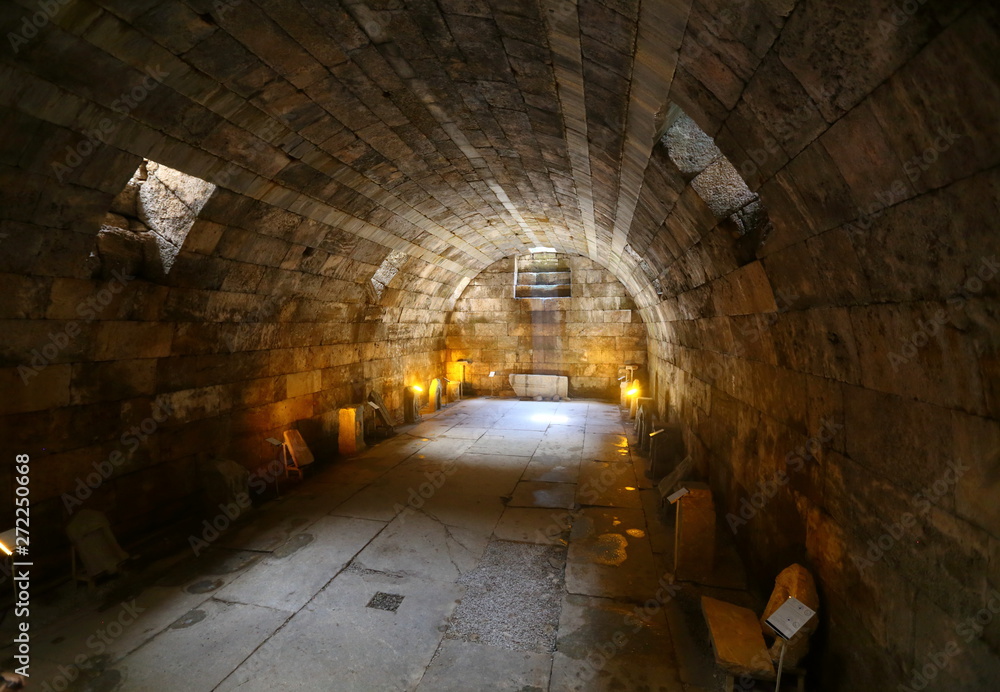 Obraz premium Słynne historyczne miasto Aizanoi w Turcji