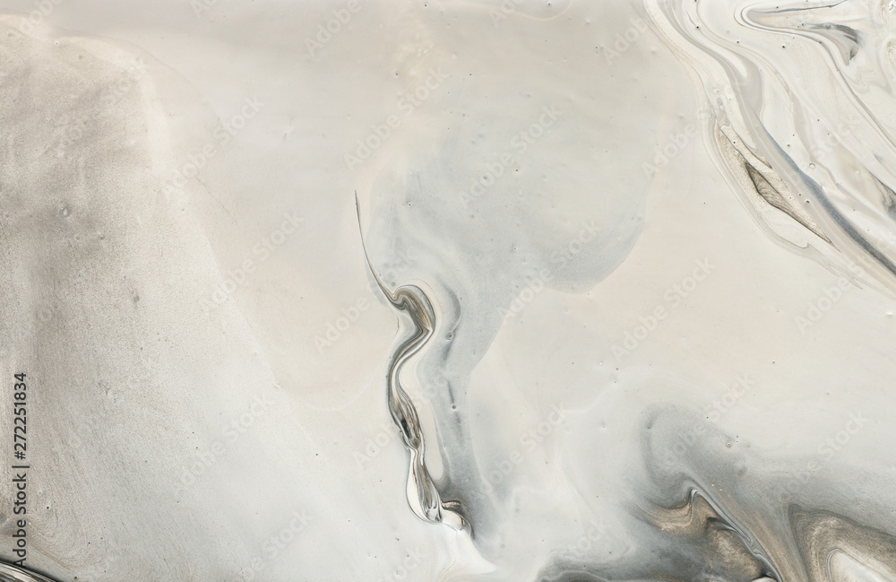 Obraz premium abstract marbleized effect background. black, gray and white creative colors. Beautiful paint with the addition of gold.