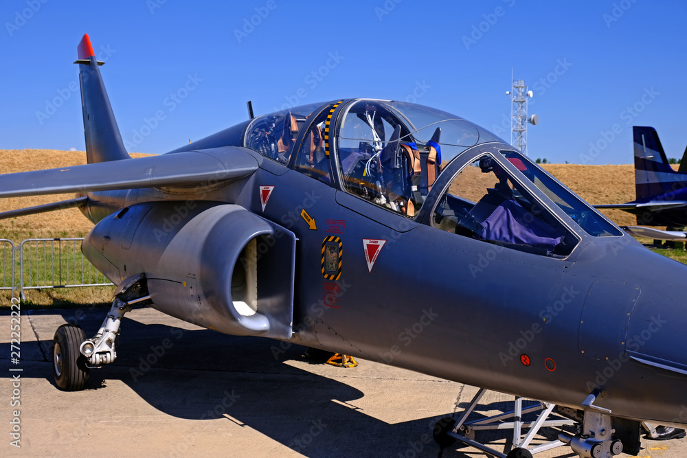 Obraz premium Cockpit avion de chasse