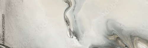 Panel kuchenny z motywem abstract marbleized effect background. black, gray and white creative colors. Beautiful paint with the addition of gold.