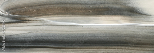 Panel kuchenny z motywem abstract marbleized effect background. black, gray and white creative colors. Beautiful paint with the addition of gold.