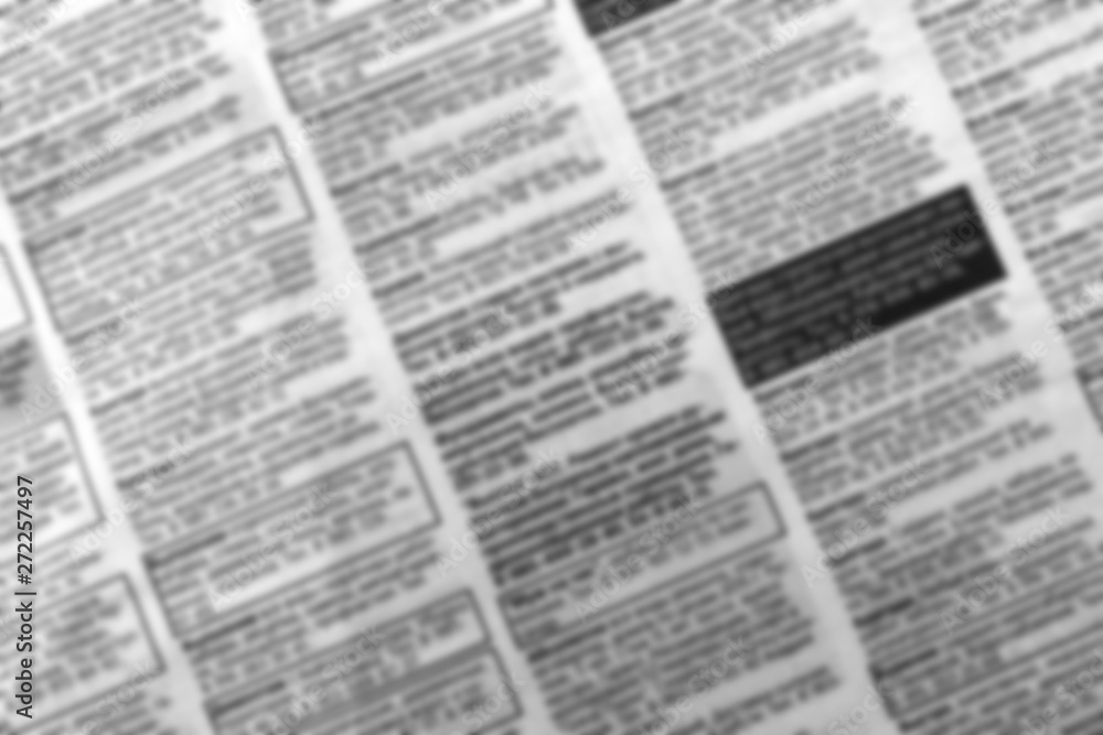 The text in the magazine or newspaper. Document. The text in the magazine or newspaper. Document.