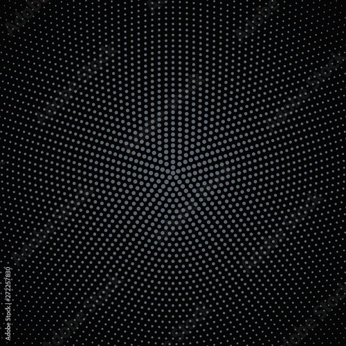 Wallpaper Mural Halftone abstract round dot pattern background -  vector design Torontodigital.ca