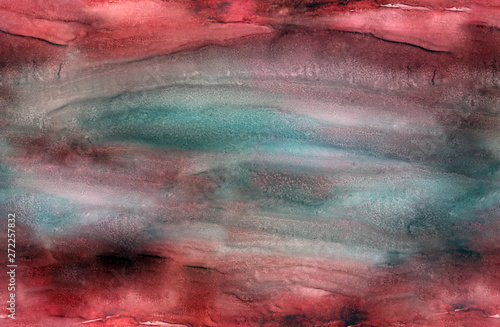Seamless, hand made art texture. Acrylic, watercolor, ink.