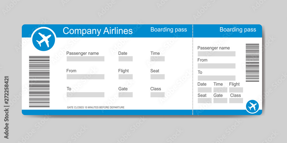 Boarding pass template,airplane ticket