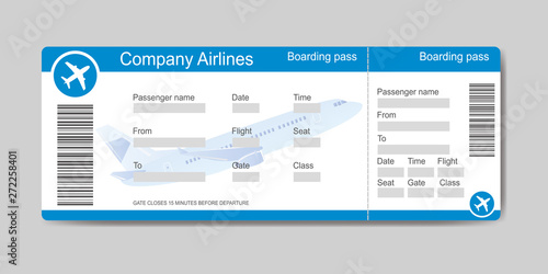 Boarding pass template,airplane ticket
