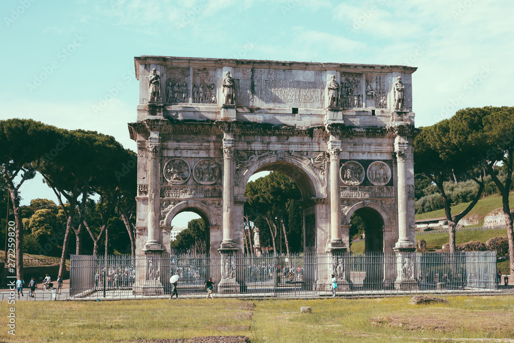 Triumphal Arch of Constantine in Rome Triumphal Arch of Constantine in Rome
