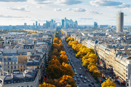 Photography skyline of Paris, France