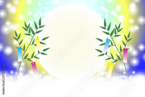 #Background #wallpaper #Vector #Illustration #design #image #Japan #china #Asia #free_size #背景 #壁紙 #ベクター #イラスト #デザイン #無料 #無料素材 #バックグラウンド #フリー素材 #イメージ #和風素材 #日本 七夕祭り,飾り,伝統行事,短冊,笹の葉,天の川,願い事,キラキラ,七月,子供,夏