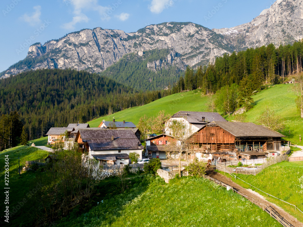 Dolomites - Alta Badia traditional farm