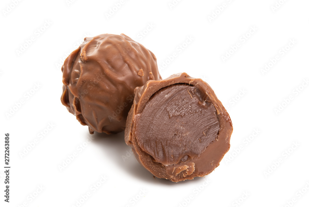 chocolate truffles isolated chocolate truffles isolated