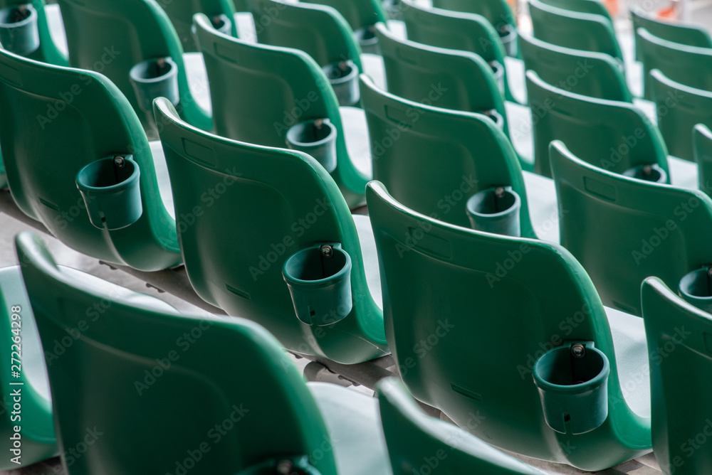 Obraz premium スタジアムの観客席
