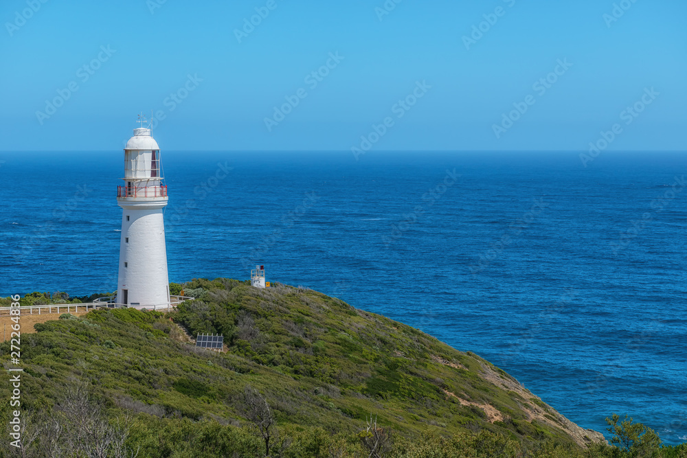 View of Cape Otway Lighthouse, Great Ocean Road, Australia