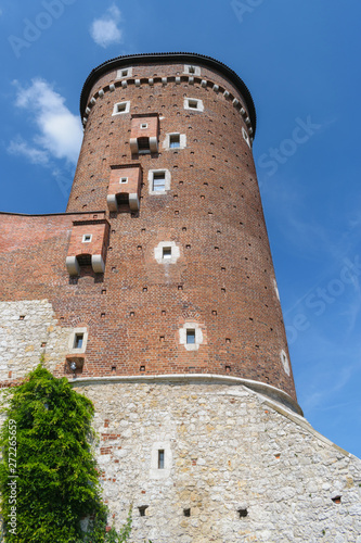 Sandomierska tower (Baszta Sandomierska) in Wawel hill royal castle