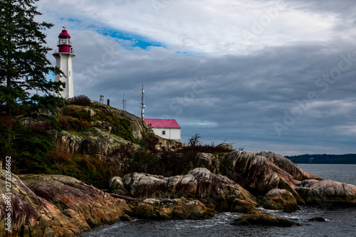 lighthouse on the coast