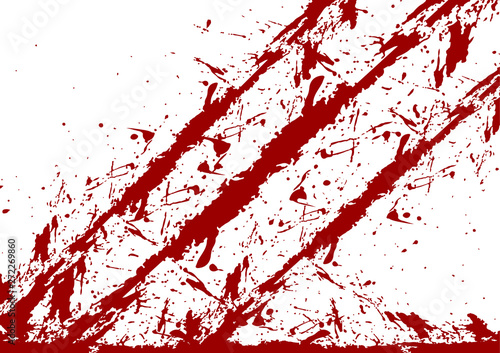 abstract vector splatter red color design background. illustration vector design