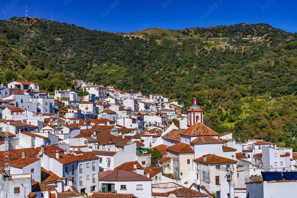 Benarraba white village in Malaga province, Andalusia, Spain
