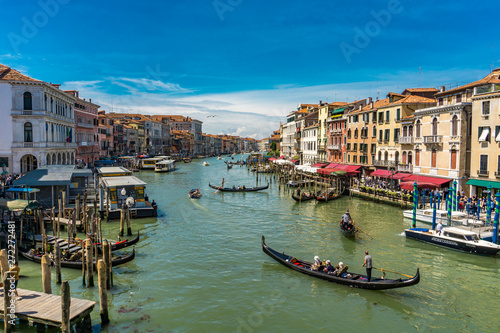 Traditional gondola in Venice, Italy © BGStock72