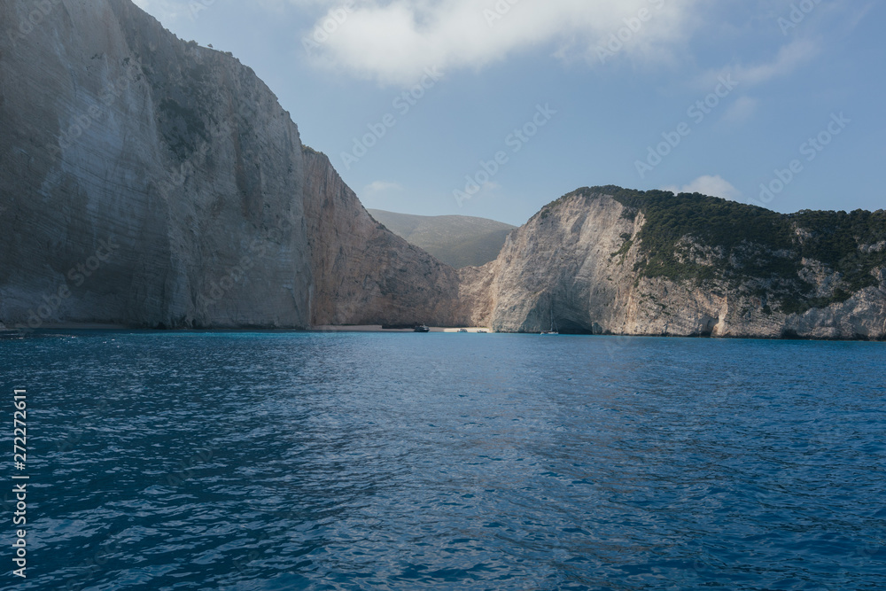 Blue cave in Zakynthos, Zante - Grece Blue cave in Zakynthos, Zante - Grece