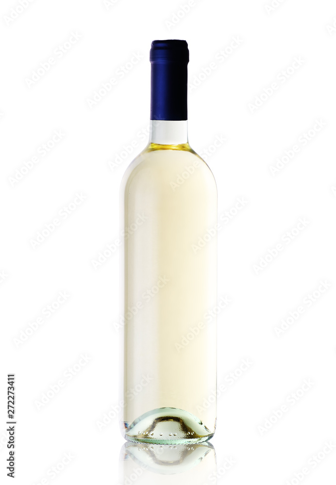 a bottle of dry wine