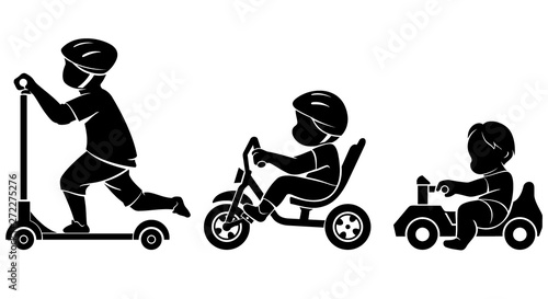 Growing Kids Riding Toy Wheels