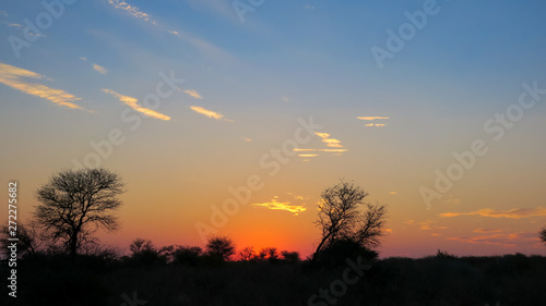 African Sunset Chobe river