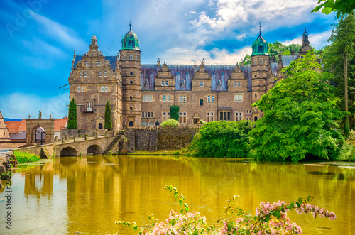 Wasserschloss Hämelschenburg im Emmerthal, Niedersachsen