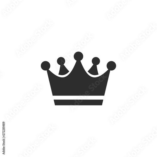 Crowns Icon. Royal Crown Icons Collection. Vintage Crown. Crown Logo Design Vector illustration