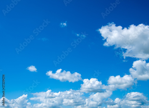 blue sky background with white clouds