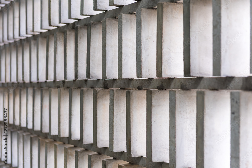 Pattern of cement wall with blowhole Pattern of cement wall with blowhole