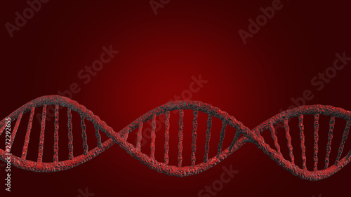 DNA vector, red line, red background