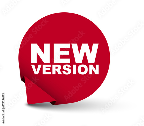 red vector banner new version