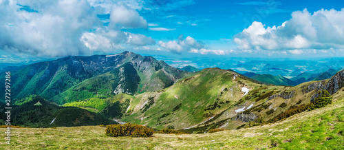 View from Big Krivan, Little Fatra, Slovakia