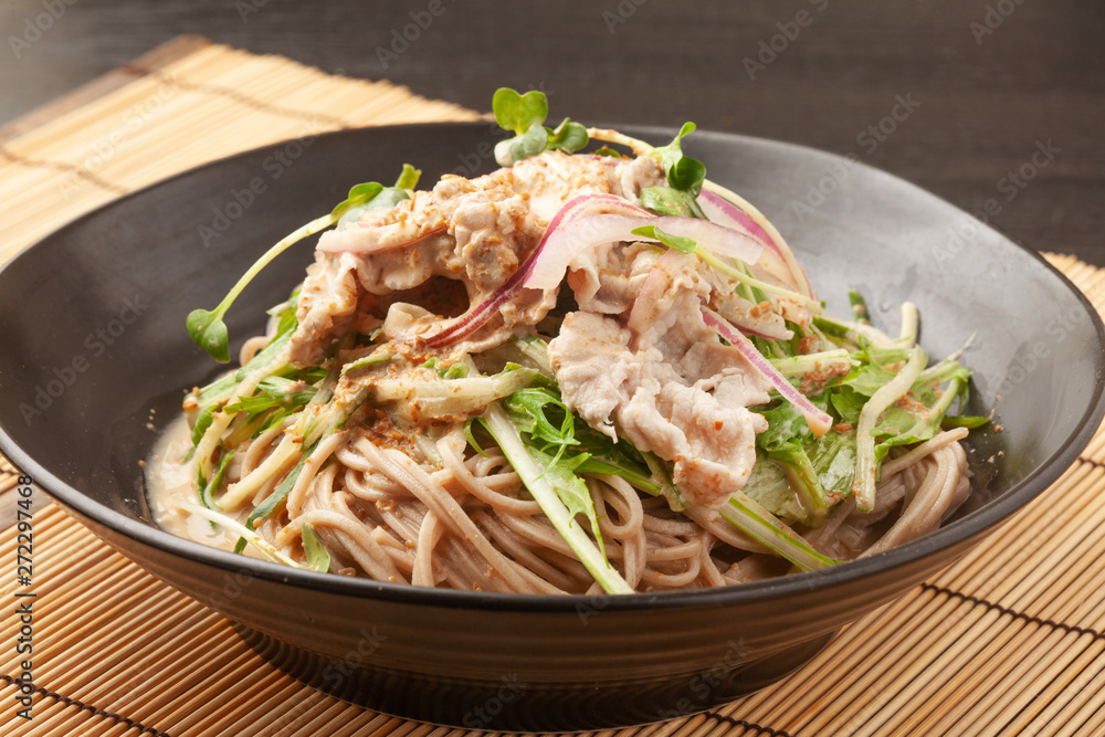 ぶっかけ冷しゃぶ蕎麦 ぶっかけ冷しゃぶ蕎麦