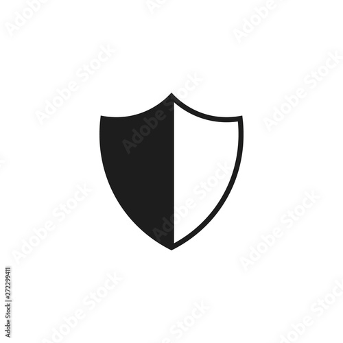 Free Download Shield icon. Security sign. Vector. Isolated. - GFXLoad