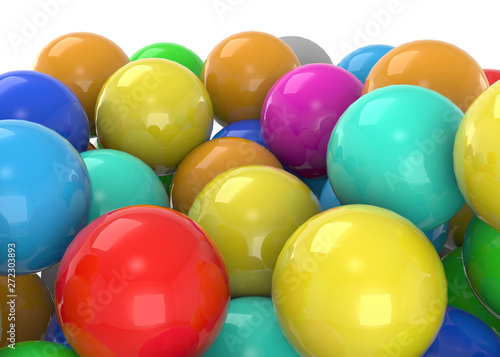 Colorful Balls - 3D