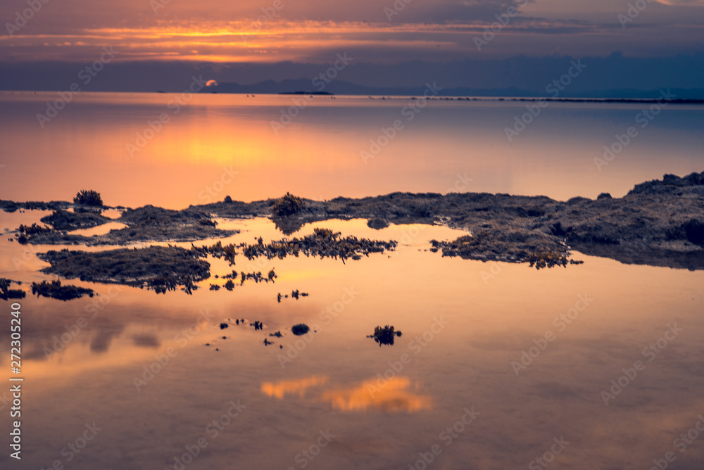 Fototapeta premium Sombrero Island, San Pascual, Masbate, Philippines. Circa April 2019